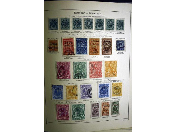1843/1913 (ca.), ungebrauchter und gestempelter alter Sammlung, dabei auch viele Nebengebiete