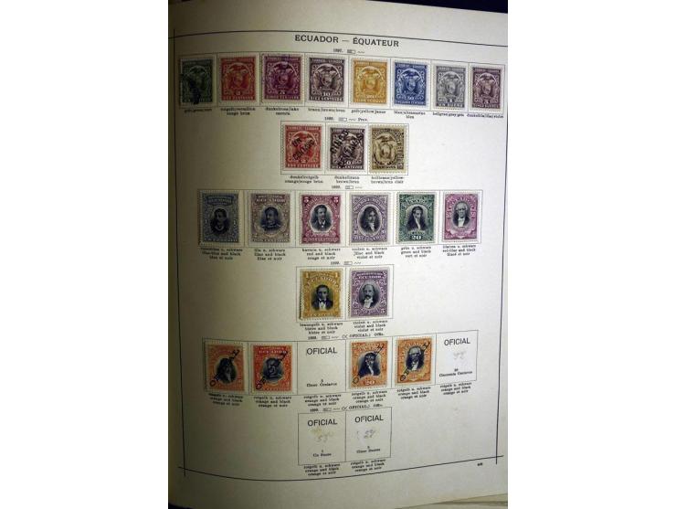 1843/1913 (ca.), ungebrauchter und gestempelter alter Sammlung, dabei auch viele Nebengebiete