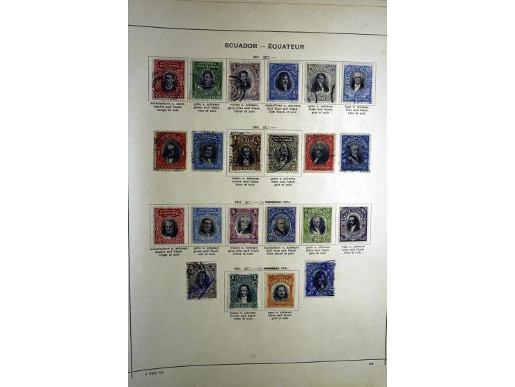 1843/1913 (ca.), ungebrauchter und gestempelter alter Sammlung, dabei auch viele Nebengebiete