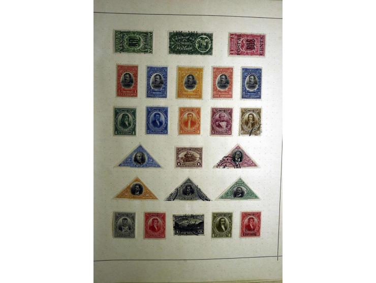 1843/1913 (ca.), ungebrauchter und gestempelter alter Sammlung, dabei auch viele Nebengebiete
