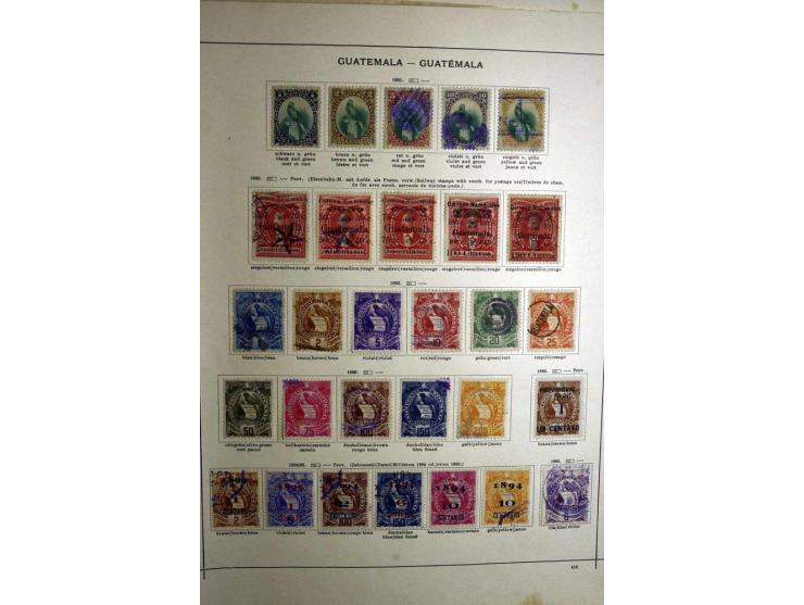 1843/1913 (ca.), ungebrauchter und gestempelter alter Sammlung, dabei auch viele Nebengebiete