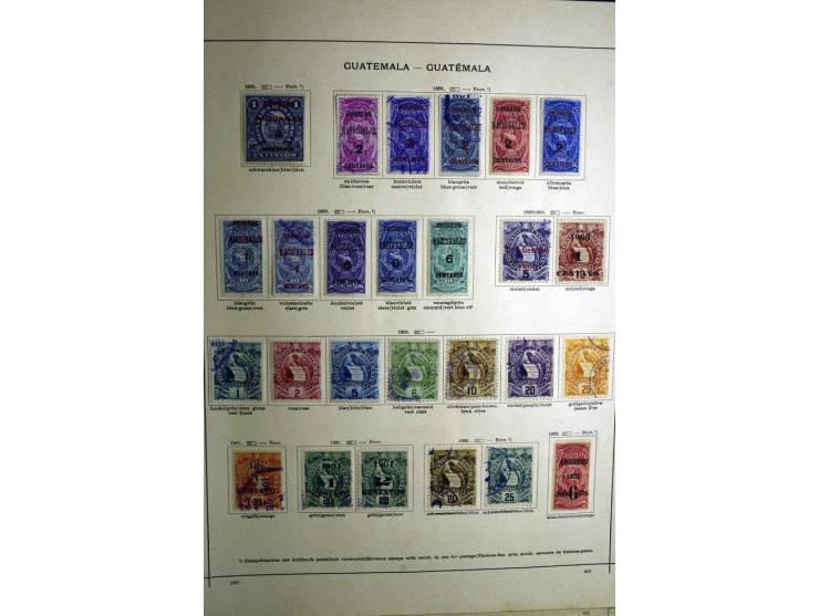 1843/1913 (ca.), ungebrauchter und gestempelter alter Sammlung, dabei auch viele Nebengebiete
