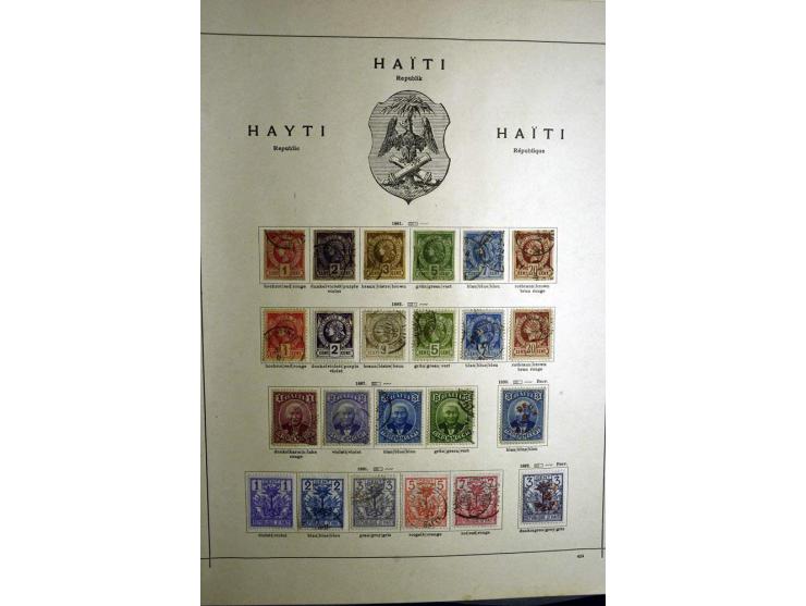 1843/1913 (ca.), ungebrauchter und gestempelter alter Sammlung, dabei auch viele Nebengebiete