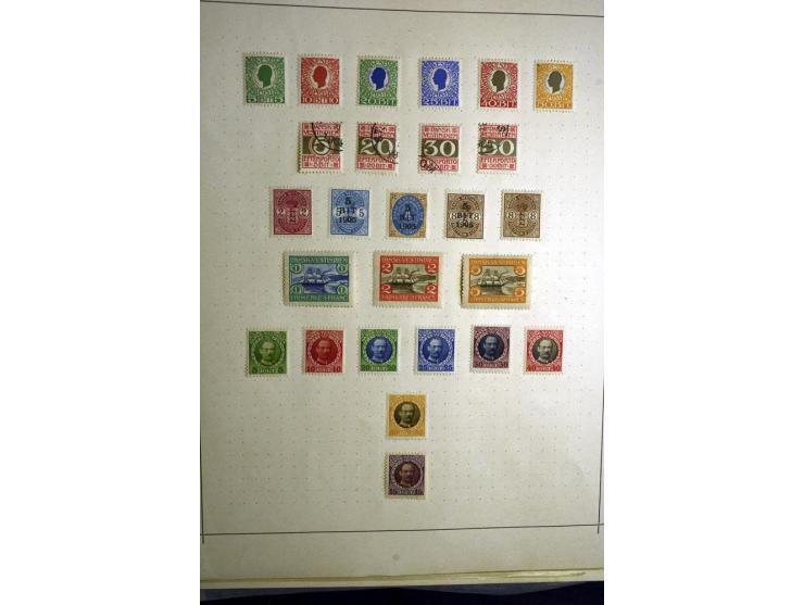 1843/1913 (ca.), ungebrauchter und gestempelter alter Sammlung, dabei auch viele Nebengebiete