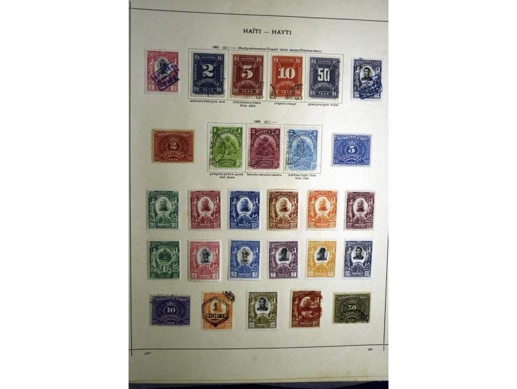 1843/1913 (ca.), ungebrauchter und gestempelter alter Sammlung, dabei auch viele Nebengebiete