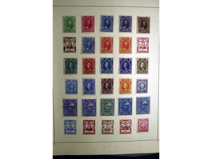 1843/1913 (ca.), ungebrauchter und gestempelter alter Sammlung, dabei auch viele Nebengebiete