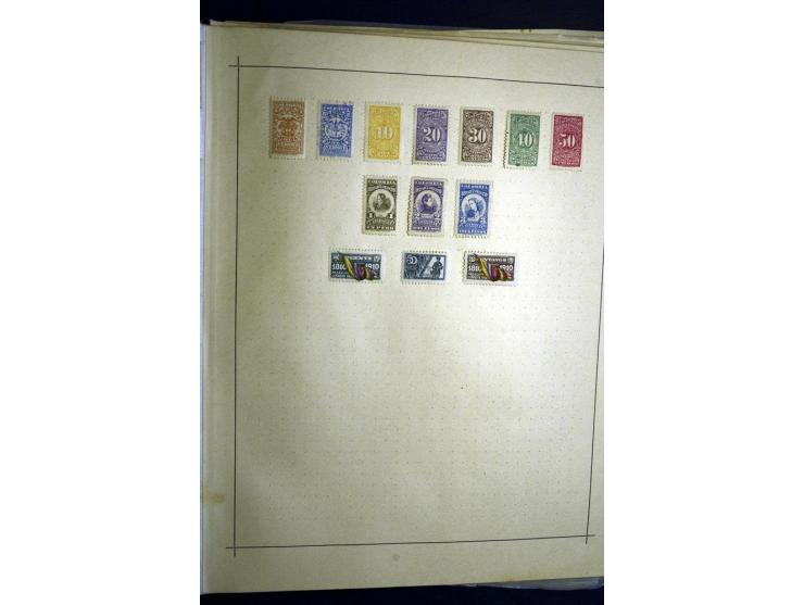 1843/1913 (ca.), ungebrauchter und gestempelter alter Sammlung, dabei auch viele Nebengebiete