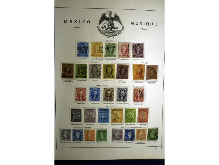 1843/1913 (ca.), ungebrauchter und gestempelter alter Sammlung, dabei auch viele Nebengebiete