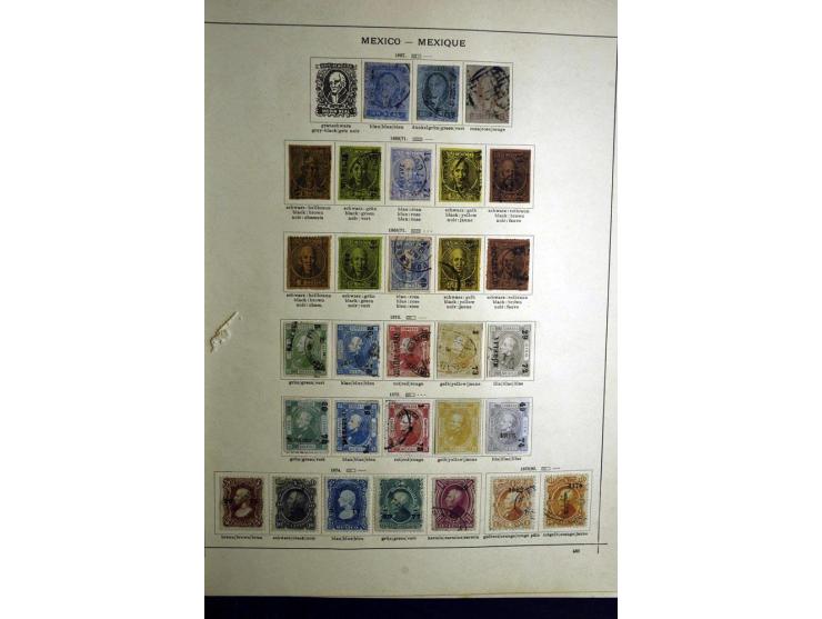 1843/1913 (ca.), ungebrauchter und gestempelter alter Sammlung, dabei auch viele Nebengebiete