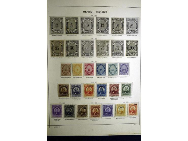 1843/1913 (ca.), ungebrauchter und gestempelter alter Sammlung, dabei auch viele Nebengebiete