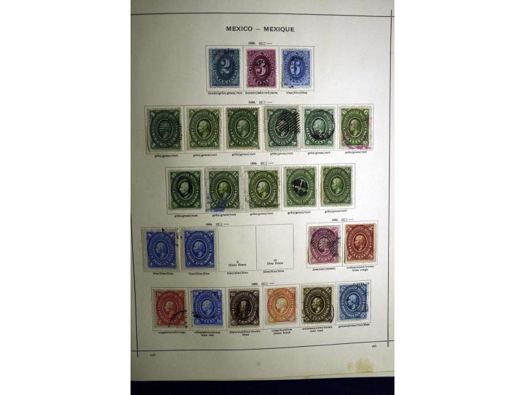 1843/1913 (ca.), ungebrauchter und gestempelter alter Sammlung, dabei auch viele Nebengebiete