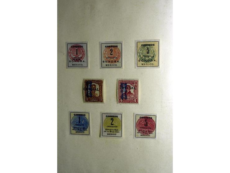 1843/1913 (ca.), ungebrauchter und gestempelter alter Sammlung, dabei auch viele Nebengebiete