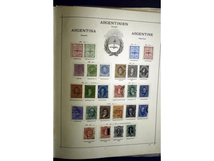 1843/1913 (ca.), ungebrauchter und gestempelter alter Sammlung, dabei auch viele Nebengebiete