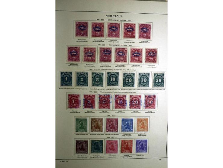 1843/1913 (ca.), ungebrauchter und gestempelter alter Sammlung, dabei auch viele Nebengebiete