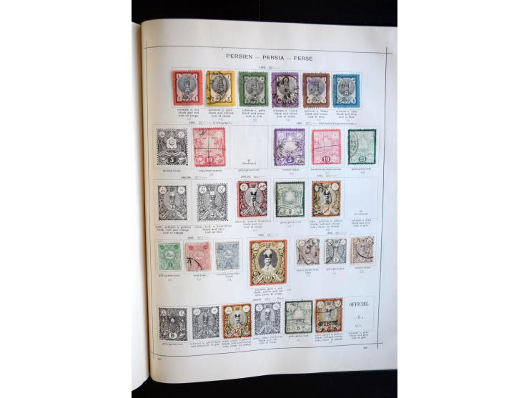 1840/1905, ungebrauchte und gestempelte, sehr reichhaltige Sammlung, dabei besonders Altdeutschland, Dt. Reich, Deutsche Kolo