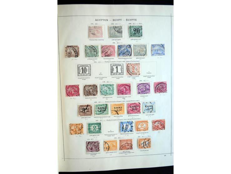 1840/1905, ungebrauchte und gestempelte, sehr reichhaltige Sammlung, dabei besonders Altdeutschland, Dt. Reich, Deutsche Kolo