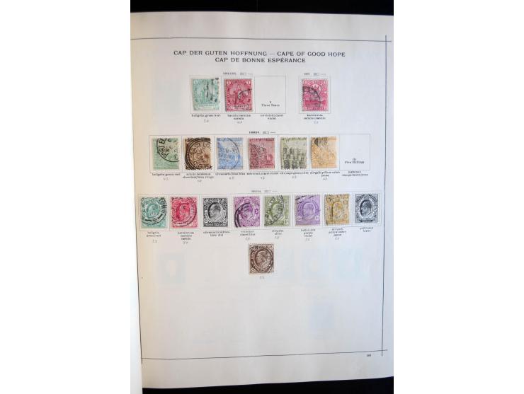 1840/1905, ungebrauchte und gestempelte, sehr reichhaltige Sammlung, dabei besonders Altdeutschland, Dt. Reich, Deutsche Kolo