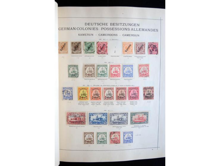1840/1905, ungebrauchte und gestempelte, sehr reichhaltige Sammlung, dabei besonders Altdeutschland, Dt. Reich, Deutsche Kolo