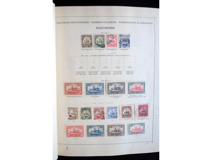 1840/1905, ungebrauchte und gestempelte, sehr reichhaltige Sammlung, dabei besonders Altdeutschland, Dt. Reich, Deutsche Kolo