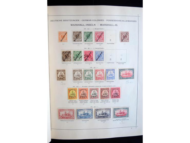 1840/1905, ungebrauchte und gestempelte, sehr reichhaltige Sammlung, dabei besonders Altdeutschland, Dt. Reich, Deutsche Kolo