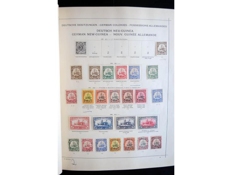 1840/1905, ungebrauchte und gestempelte, sehr reichhaltige Sammlung, dabei besonders Altdeutschland, Dt. Reich, Deutsche Kolo