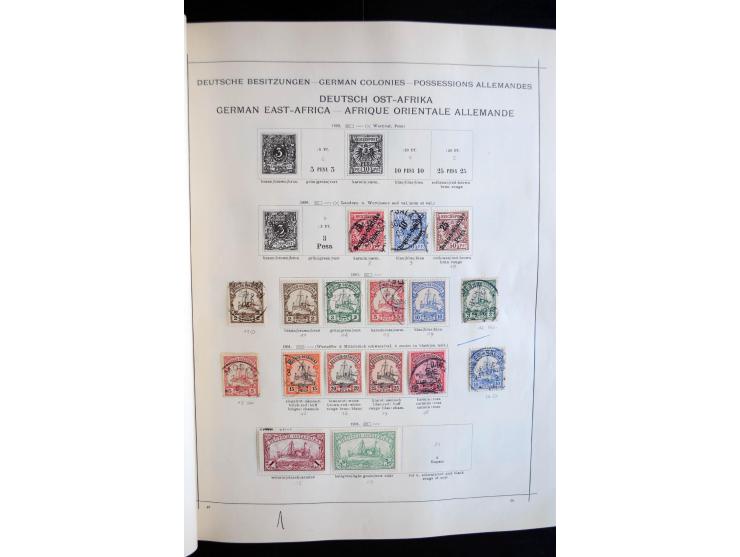 1840/1905, ungebrauchte und gestempelte, sehr reichhaltige Sammlung, dabei besonders Altdeutschland, Dt. Reich, Deutsche Kolo