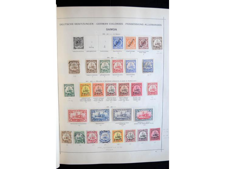1840/1905, ungebrauchte und gestempelte, sehr reichhaltige Sammlung, dabei besonders Altdeutschland, Dt. Reich, Deutsche Kolo