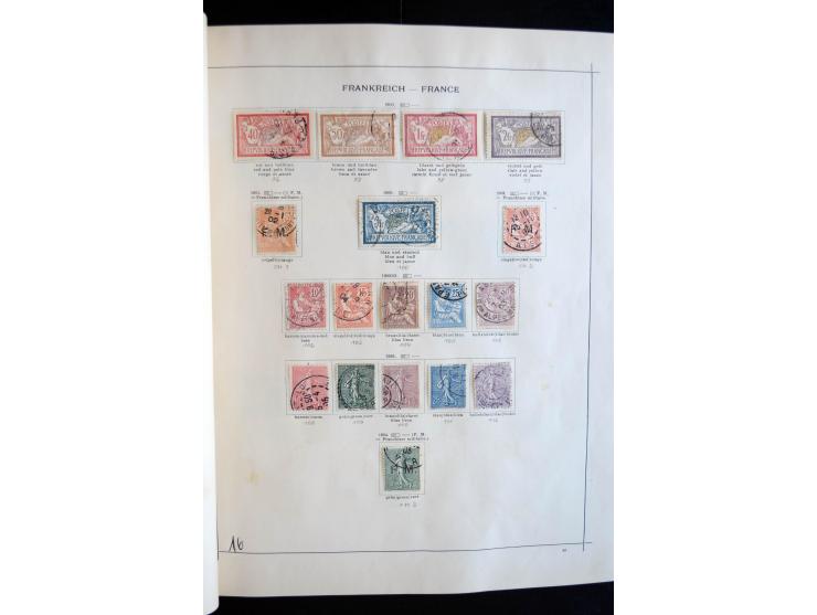 1840/1905, ungebrauchte und gestempelte, sehr reichhaltige Sammlung, dabei besonders Altdeutschland, Dt. Reich, Deutsche Kolo