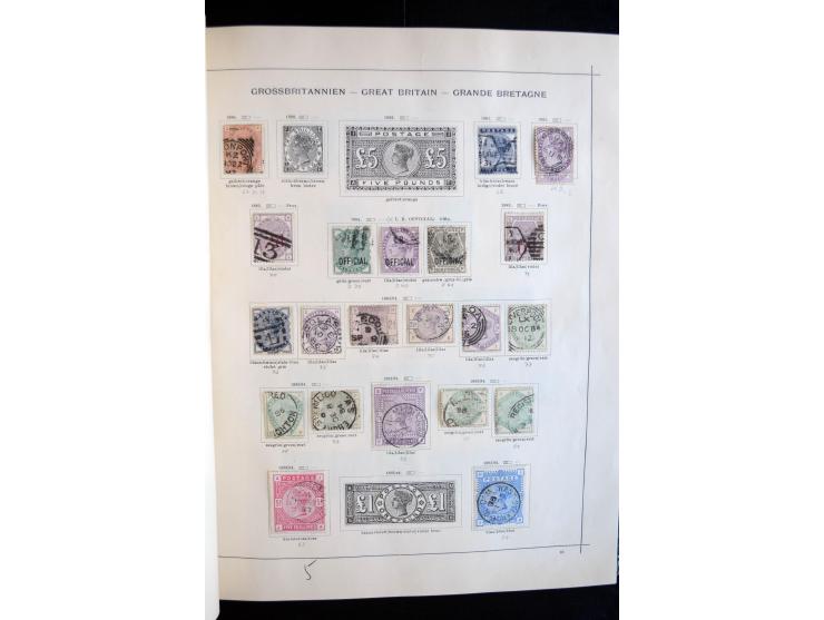 1840/1905, ungebrauchte und gestempelte, sehr reichhaltige Sammlung, dabei besonders Altdeutschland, Dt. Reich, Deutsche Kolo