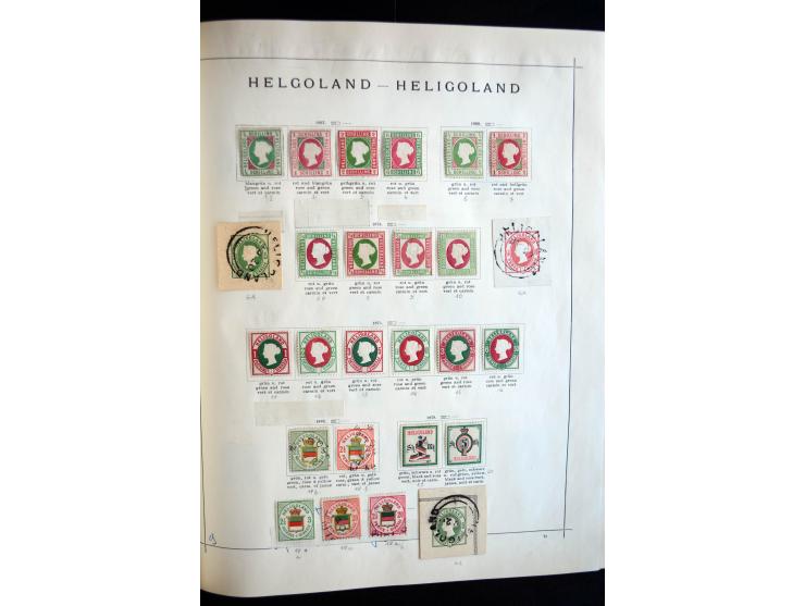1840/1905, ungebrauchte und gestempelte, sehr reichhaltige Sammlung, dabei besonders Altdeutschland, Dt. Reich, Deutsche Kolo