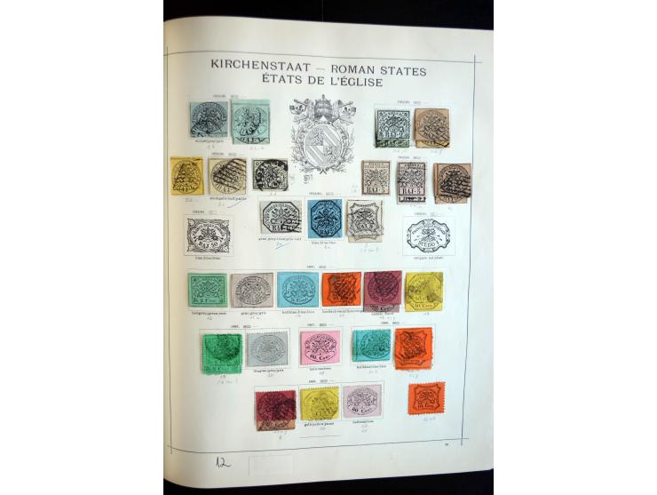 1840/1905, ungebrauchte und gestempelte, sehr reichhaltige Sammlung, dabei besonders Altdeutschland, Dt. Reich, Deutsche Kolo