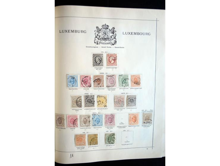 1840/1905, ungebrauchte und gestempelte, sehr reichhaltige Sammlung, dabei besonders Altdeutschland, Dt. Reich, Deutsche Kolo