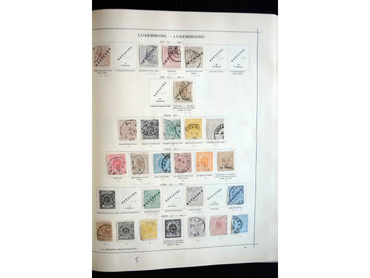 1840/1905, ungebrauchte und gestempelte, sehr reichhaltige Sammlung, dabei besonders Altdeutschland, Dt. Reich, Deutsche Kolo