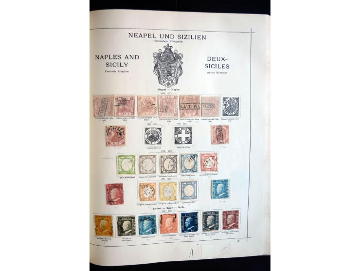 1840/1905, ungebrauchte und gestempelte, sehr reichhaltige Sammlung, dabei besonders Altdeutschland, Dt. Reich, Deutsche Kolo