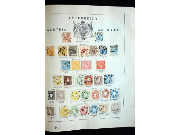 1840/1905, ungebrauchte und gestempelte, sehr reichhaltige Sammlung, dabei besonders Altdeutschland, Dt. Reich, Deutsche Kolo