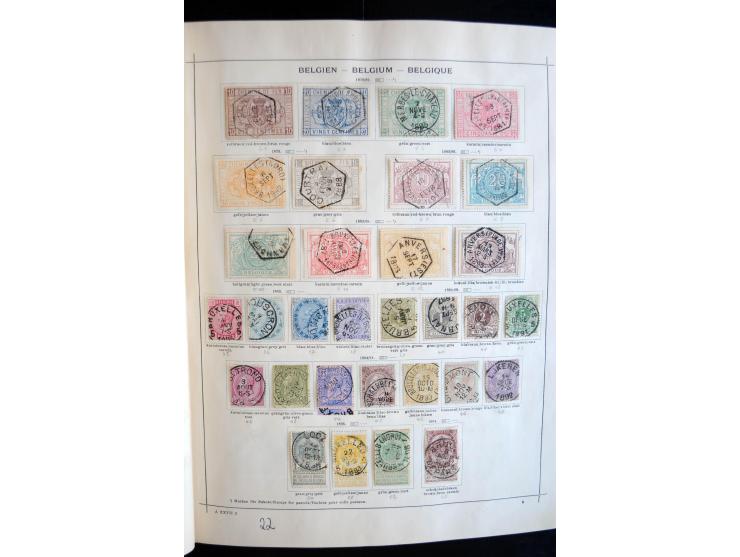 1840/1905, ungebrauchte und gestempelte, sehr reichhaltige Sammlung, dabei besonders Altdeutschland, Dt. Reich, Deutsche Kolo
