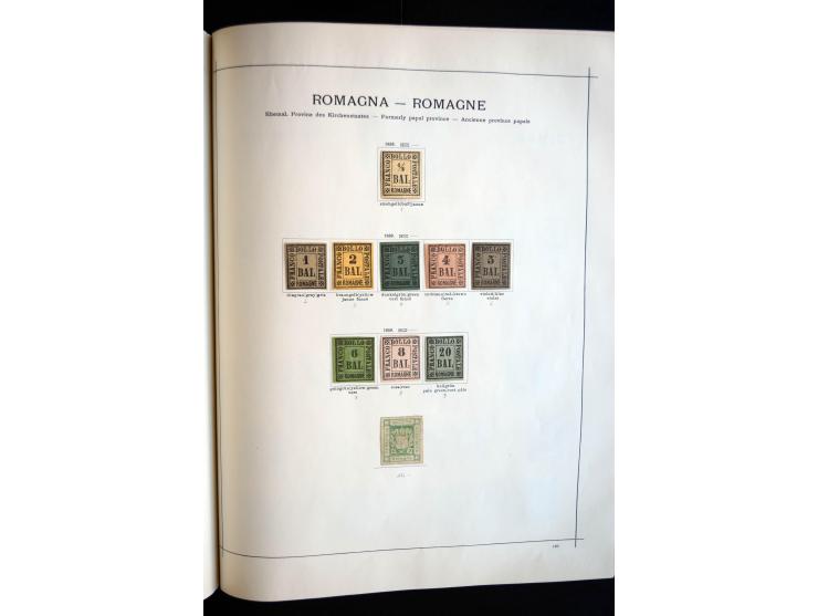 1840/1905, ungebrauchte und gestempelte, sehr reichhaltige Sammlung, dabei besonders Altdeutschland, Dt. Reich, Deutsche Kolo