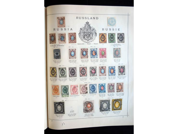 1840/1905, ungebrauchte und gestempelte, sehr reichhaltige Sammlung, dabei besonders Altdeutschland, Dt. Reich, Deutsche Kolo