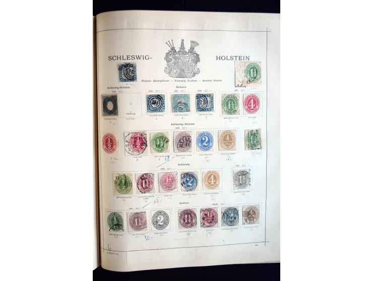 1840/1905, ungebrauchte und gestempelte, sehr reichhaltige Sammlung, dabei besonders Altdeutschland, Dt. Reich, Deutsche Kolo