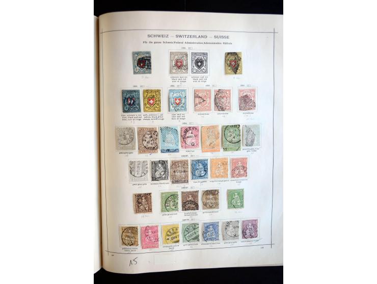 1840/1905, ungebrauchte und gestempelte, sehr reichhaltige Sammlung, dabei besonders Altdeutschland, Dt. Reich, Deutsche Kolo