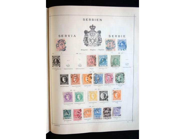 1840/1905, ungebrauchte und gestempelte, sehr reichhaltige Sammlung, dabei besonders Altdeutschland, Dt. Reich, Deutsche Kolo