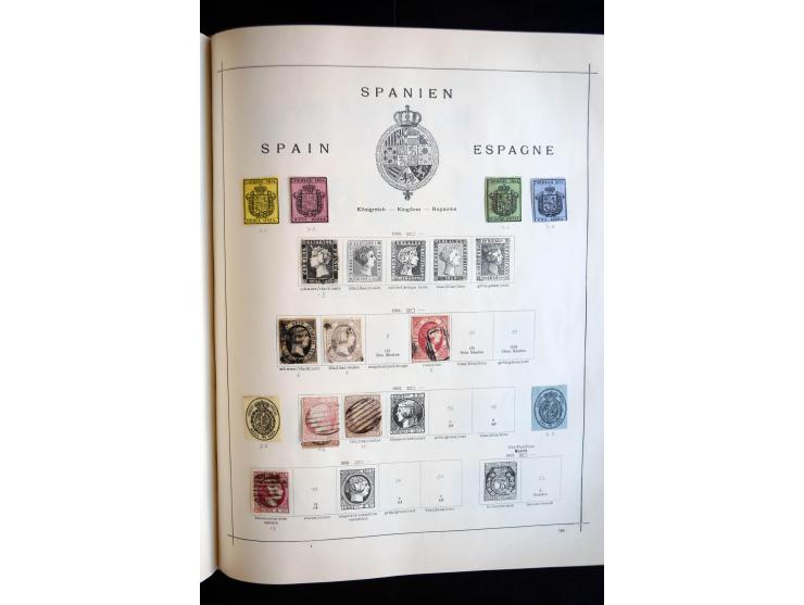 1840/1905, ungebrauchte und gestempelte, sehr reichhaltige Sammlung, dabei besonders Altdeutschland, Dt. Reich, Deutsche Kolo