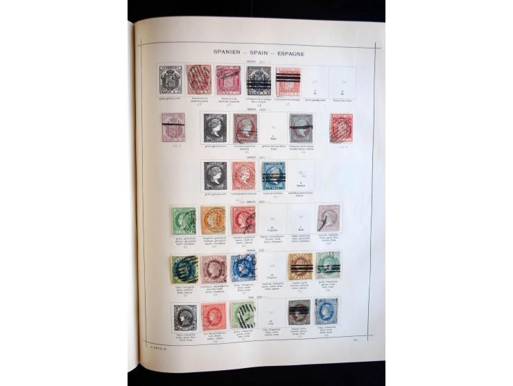 1840/1905, ungebrauchte und gestempelte, sehr reichhaltige Sammlung, dabei besonders Altdeutschland, Dt. Reich, Deutsche Kolo