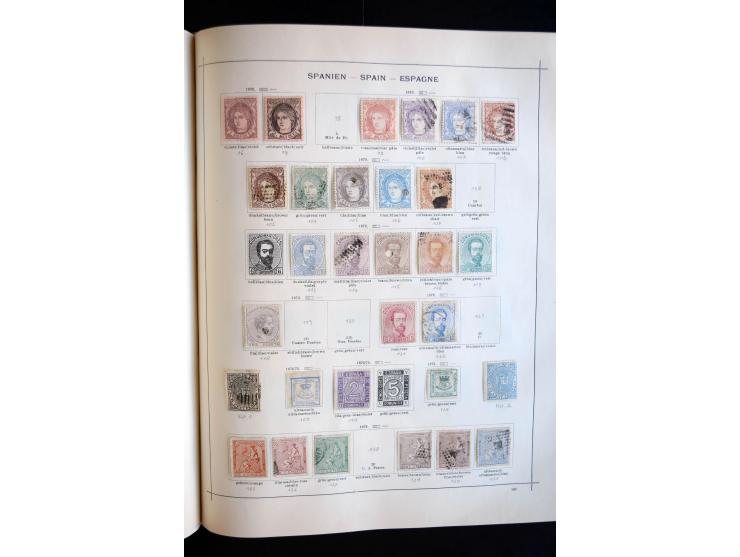 1840/1905, ungebrauchte und gestempelte, sehr reichhaltige Sammlung, dabei besonders Altdeutschland, Dt. Reich, Deutsche Kolo