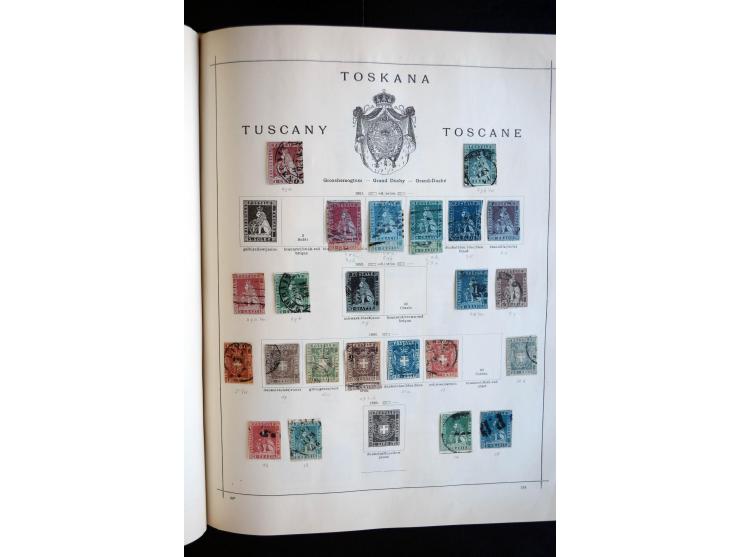 1840/1905, ungebrauchte und gestempelte, sehr reichhaltige Sammlung, dabei besonders Altdeutschland, Dt. Reich, Deutsche Kolo