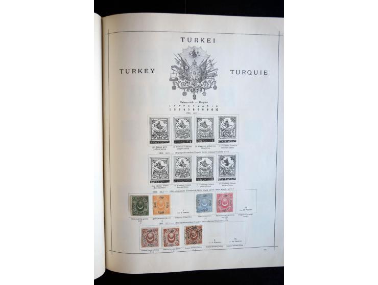 1840/1905, ungebrauchte und gestempelte, sehr reichhaltige Sammlung, dabei besonders Altdeutschland, Dt. Reich, Deutsche Kolo