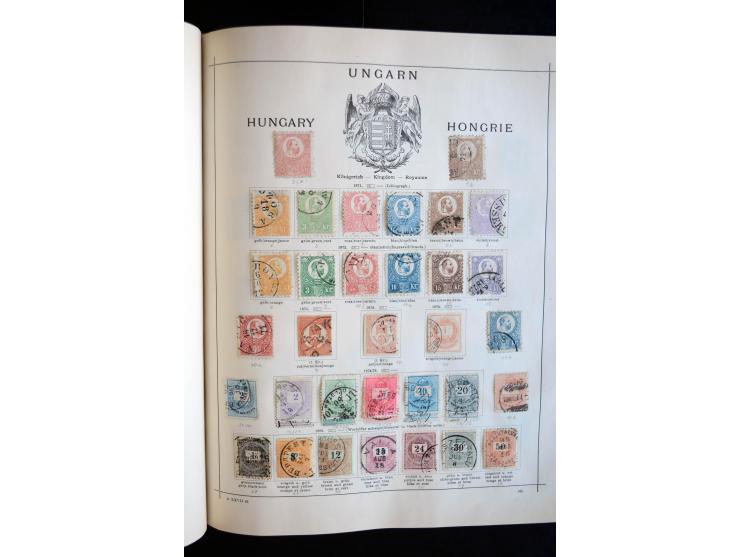 1840/1905, ungebrauchte und gestempelte, sehr reichhaltige Sammlung, dabei besonders Altdeutschland, Dt. Reich, Deutsche Kolo