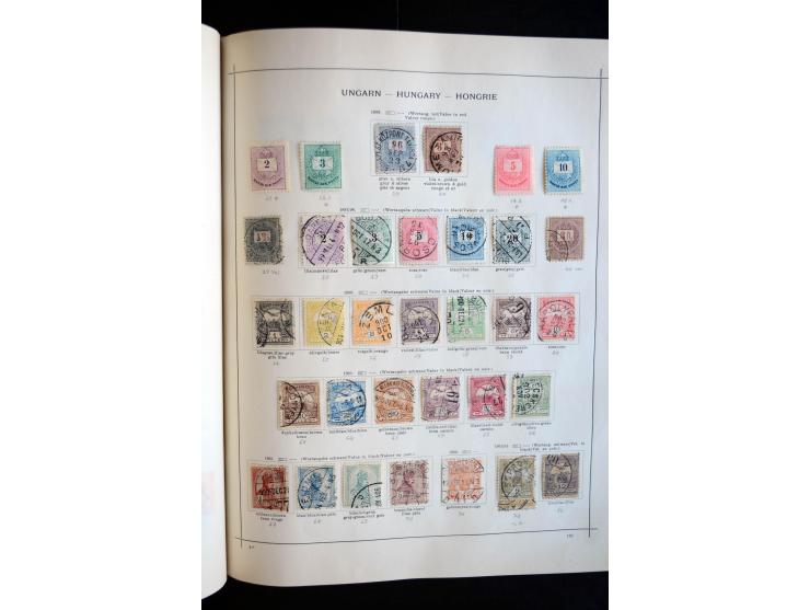 1840/1905, ungebrauchte und gestempelte, sehr reichhaltige Sammlung, dabei besonders Altdeutschland, Dt. Reich, Deutsche Kolo