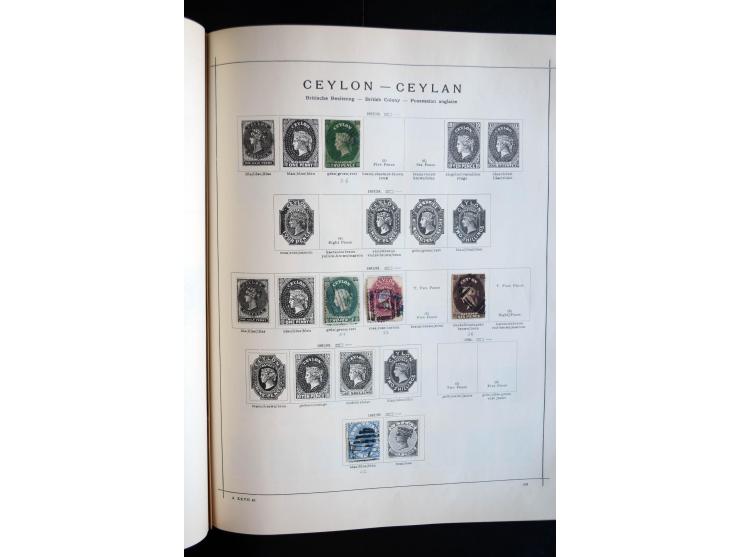 1840/1905, ungebrauchte und gestempelte, sehr reichhaltige Sammlung, dabei besonders Altdeutschland, Dt. Reich, Deutsche Kolo