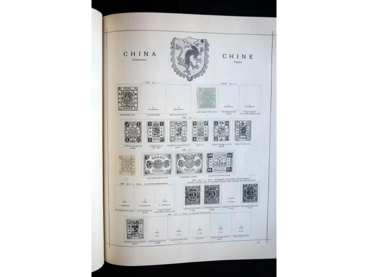 1840/1905, ungebrauchte und gestempelte, sehr reichhaltige Sammlung, dabei besonders Altdeutschland, Dt. Reich, Deutsche Kolo